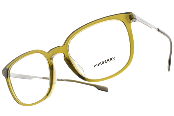 BURBERRY 眼鏡B2307F 3356 (透綠-槍) 學院大方框眼鏡品牌- 鏡在